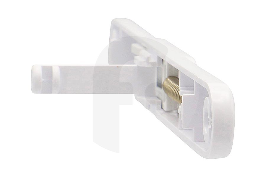 Laden Secadora Placa de cerradura/bloqueo (de maneta de puerta -blanca- larga) secadora 481227138354