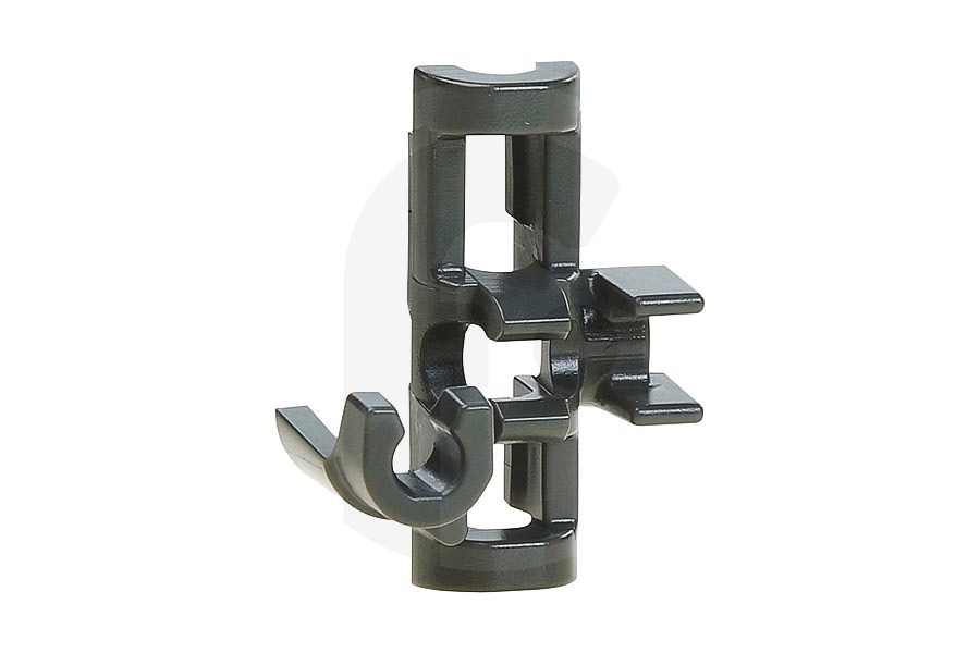 AEG Lavavajillas Pieza de sujeción (parte de la bisagra) del portavasos superior plástico Lavavajillas 8072828026