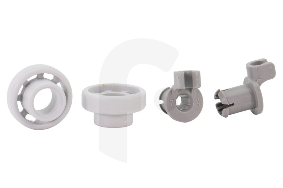 AEG Lavavajillas Ruedas Lavavajillas entre otros Bosch, Siemens Cesta superiore 2 Piezas 00424717