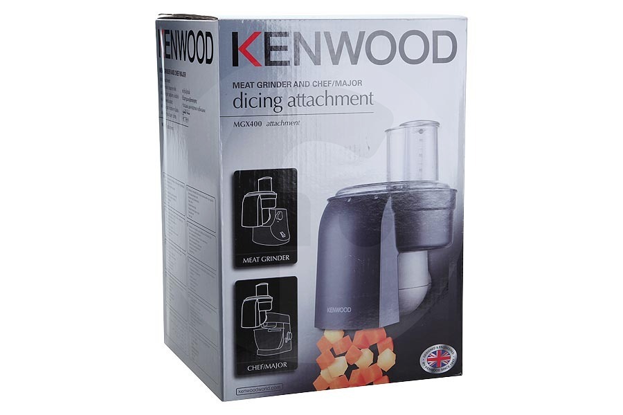 Kenwood Robot de cocina Kenwood accesorio para cortar en cubos completo robot de cocina AWMGX40001, MGX400