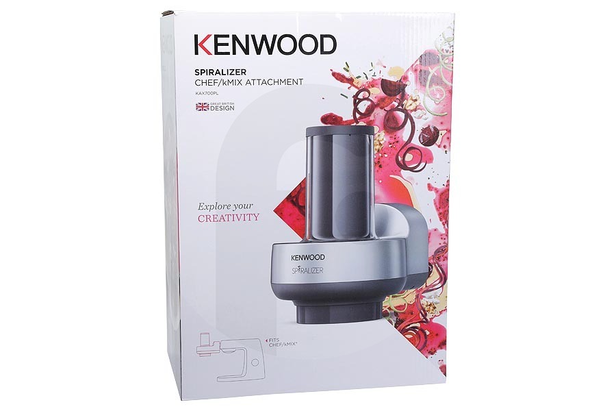 Kenwood Robot de cocina Espiralizador Kenwood para procesador de alimentos AW20010015