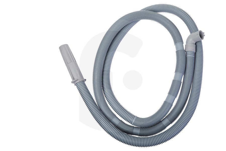 AEG Lavadora Tubo de evacuación (manguera) para AEG, Electrolux y otros lavadora 140013554104, 140013554021 adecuado para entre otros L69480FL, ZWF71240W, L68270FL