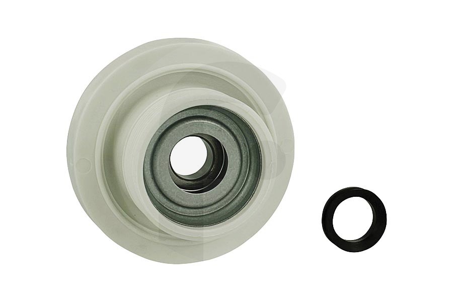 Electrolux Lavadora Cojinete (cojinete de apoyo, cojinete de tambor, cojinete de carenado) izquierda completo para, entre otros, AEG lavadora 4071430963