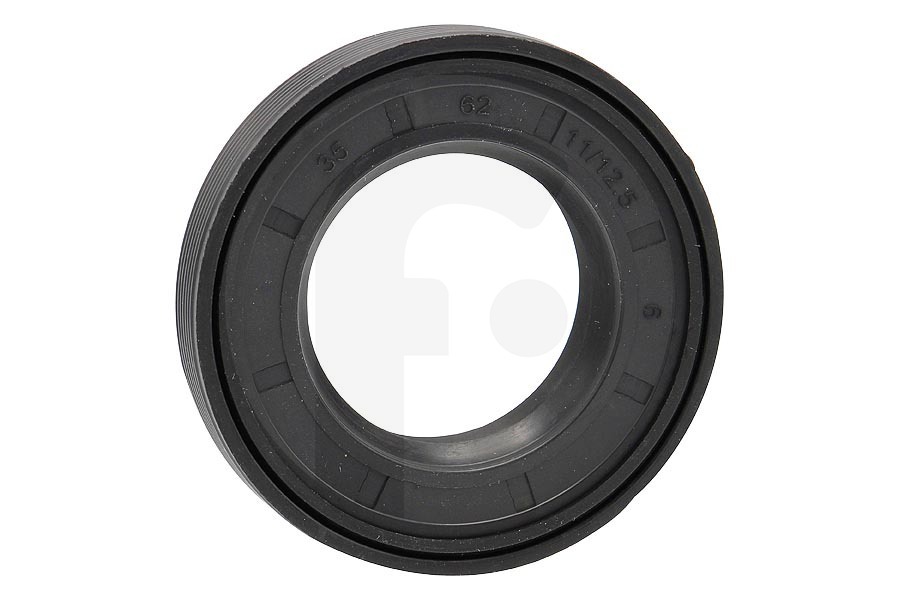 AEG Lavadora Anillo de seguridad (cojinete carenado, junta) 35x62x11/12,5 mm para AEG, Electrolux y otros lavadora 1249685007 adecuado para entre otros Alfombra de lava 72620