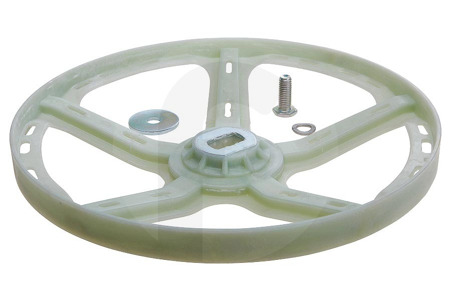 AEG Kit polea de plástico (5 radios) lavadora 50298249009 adecuado para entre otros L52400, L54840, L64840