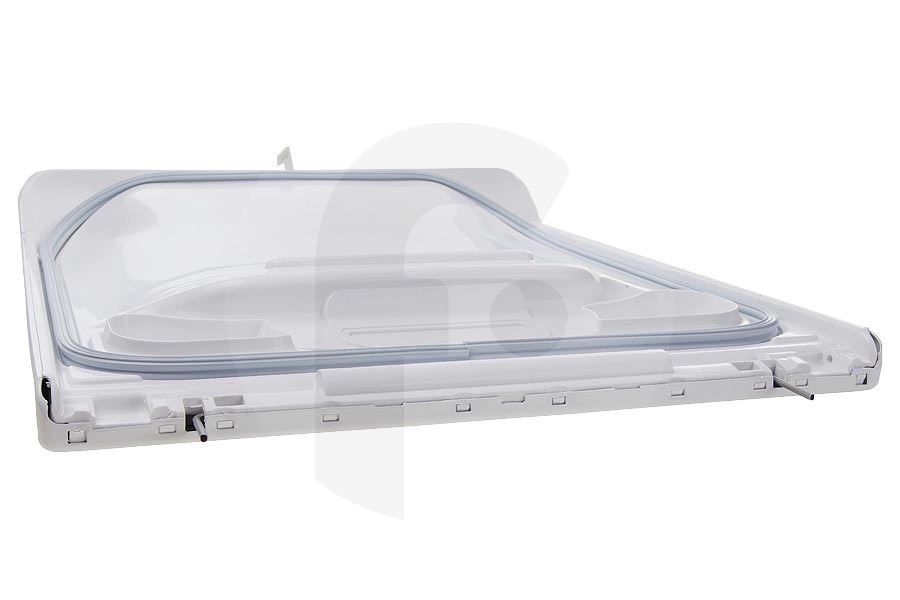 Electrolux Lavadora Tapa completa (solapa, puerta) incluye cierre y goma, blanca para AEG, Electrolux y otros lavadora de carga superior 140227974023