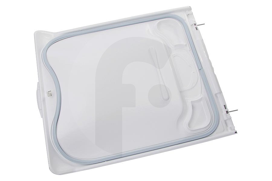 Electrolux Lavadora Tapa completa (solapa, puerta) incluye cierre y goma, blanca para AEG, Electrolux y otros lavadora de carga superior 140227974023