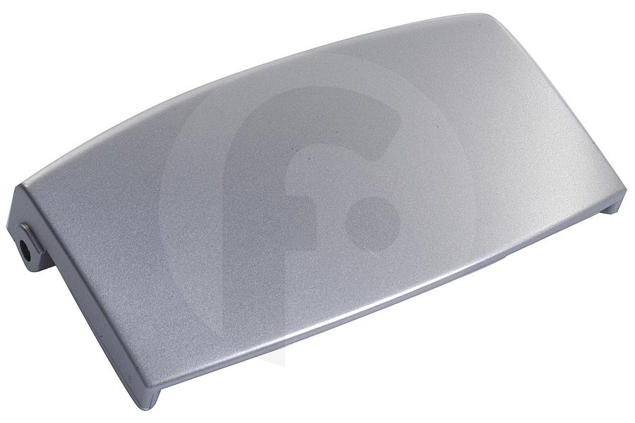 AEG Lavadora Tirador de puerta (10cm de ancho, plateado) lavadora 1108254135 adecuado para entre otros LAV74640, LAV75747