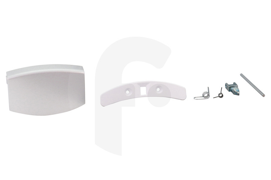 AEG 4055085551 Lavadora Tirador de puerta (Set completo) para AEG, Electrolux y otros lavadora 50289057007 adecuado para entre otros L66811, L74810, L76850