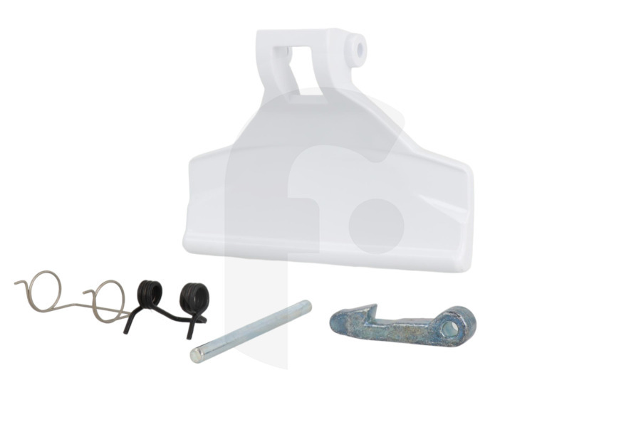 AEG Lavadora Tirador de puerta (juego completo) para AEG, Electrolux y otros lavadora 4055186631 adecuado para entre otros EWS1061, KWF60200, ZWH6125