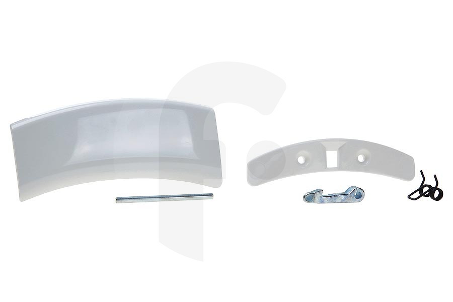 Electrolux Lavadora Tirador de puerta (juego completo -blanco-) lavadora 50292022006 lavadora 50292022006 apto para entre otros EWF14170, EWF16250, EWF8170