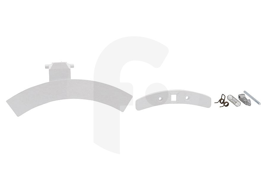 Electrolux Lavadora Tirador de la puerta (mango, palanca) para AEG, Electrolux y otros lavadora 4055137402 apto para entre otros L61470FL, L61EUR, FW33L8143