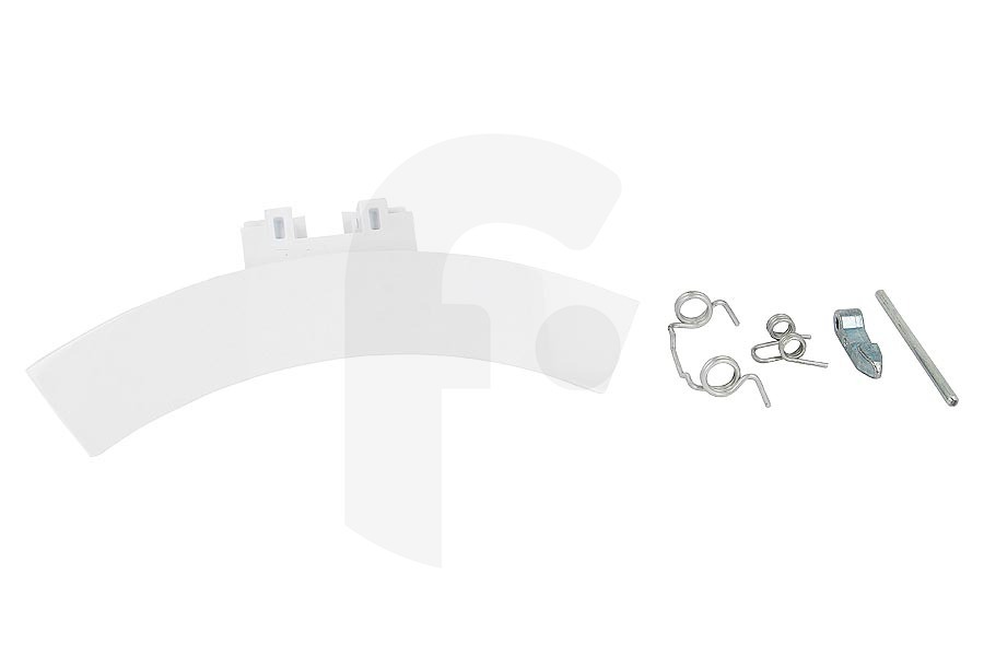 Electrolux Lavadora Tirador de la puerta (asa) completo para AEG, Electrolux y otros lavadora 4055193256 apto para entre otros EWF1486GDW, ZM8651WD, EWF1076GDW