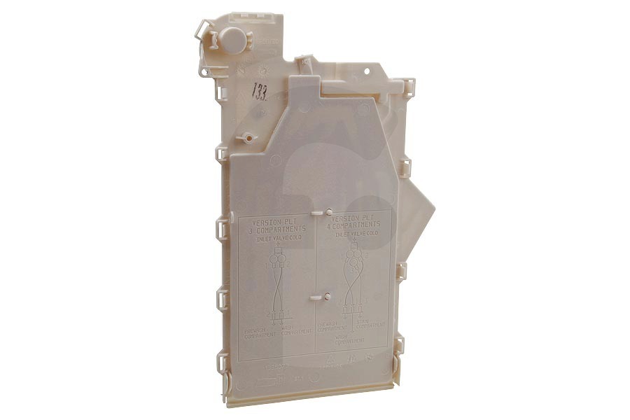 AEG Lavadora Tapa (para jabonera) lavadora 1325071056 adecuado para entre otros L75270FL, L75471FL, L75485FL