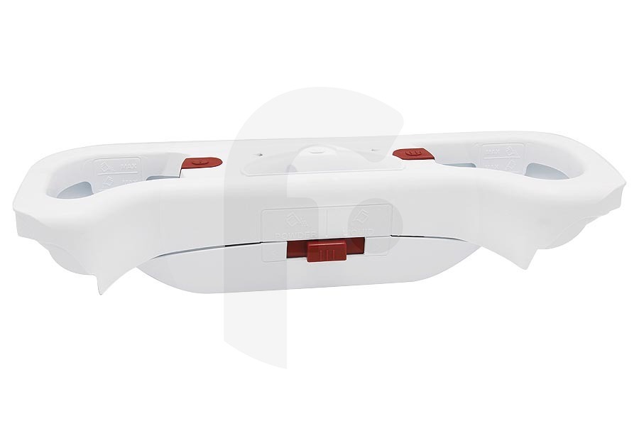 AEG Lavadora Portadetergente (unidad, cajón detergente) para AEG, Electrolux y otros lavadora 1086623020 adecuado para entre otros L85370TL... L61260TL... WASL3T201