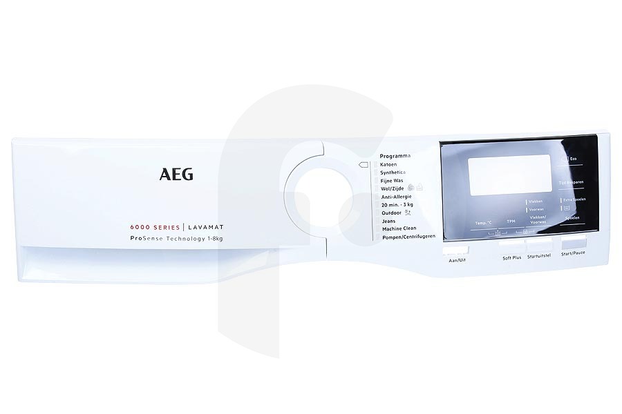 AEG Lavadora Panel de control para AEG, Electrolux y otros lavadora 140067109011 adecuado para entre otros Lavamat serie 6000