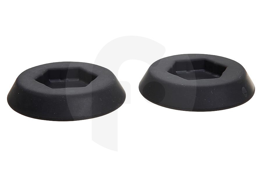 AEG Lavadora Patas de goma para lavadora 4055126249 adecuado para entre otros pies ajustables hexagonales