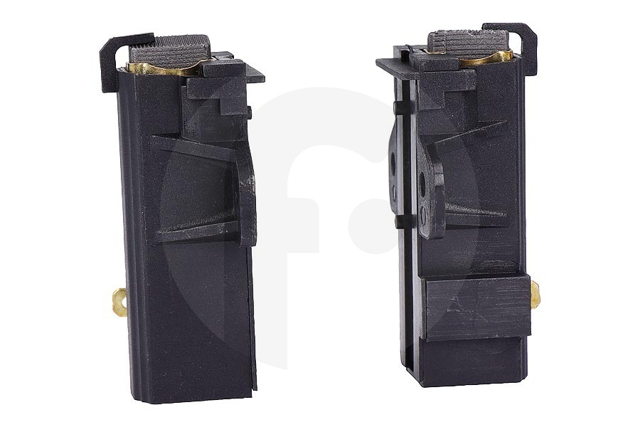 Electrolux Lavadora Escobillas de carbón universales (escobilla de carbón, juego de escobillas de carbón) en el soporte juego de 2 piezas lavadora 4006020152