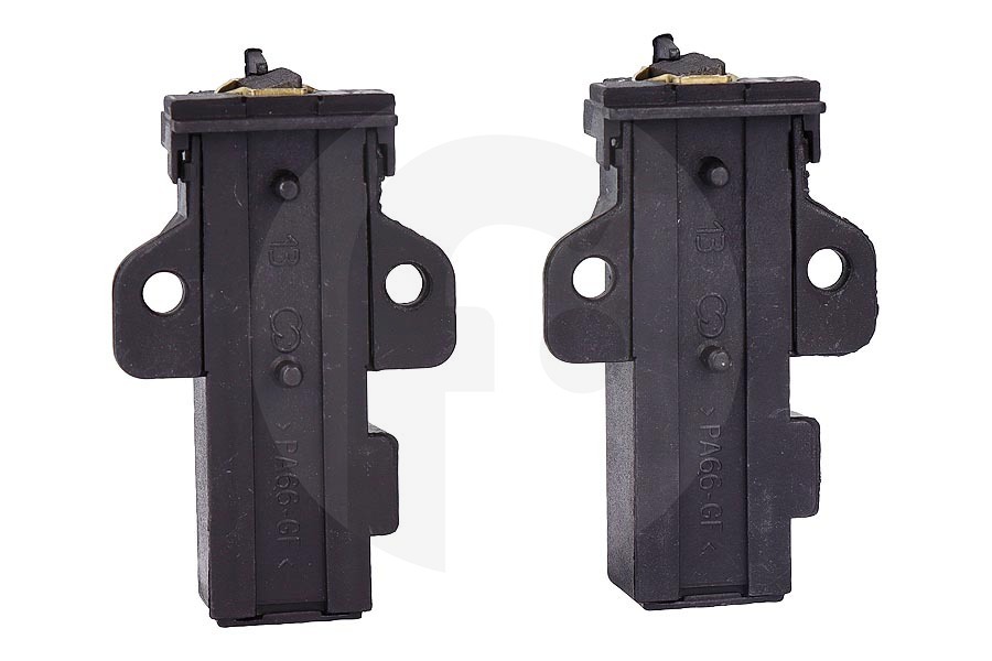 AEG Lavadora Escobilla de carbón (placa del motor 1243098) para AEG, Electrolux y otros lavadora 4006020152 adecuado para entre otros 74 530