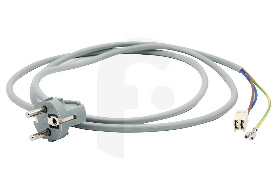 Electrolux Lavadora Cable de alimentación (cable de conexión, cable de red) para AEG, Electrolux y otros lavadora 3793813001