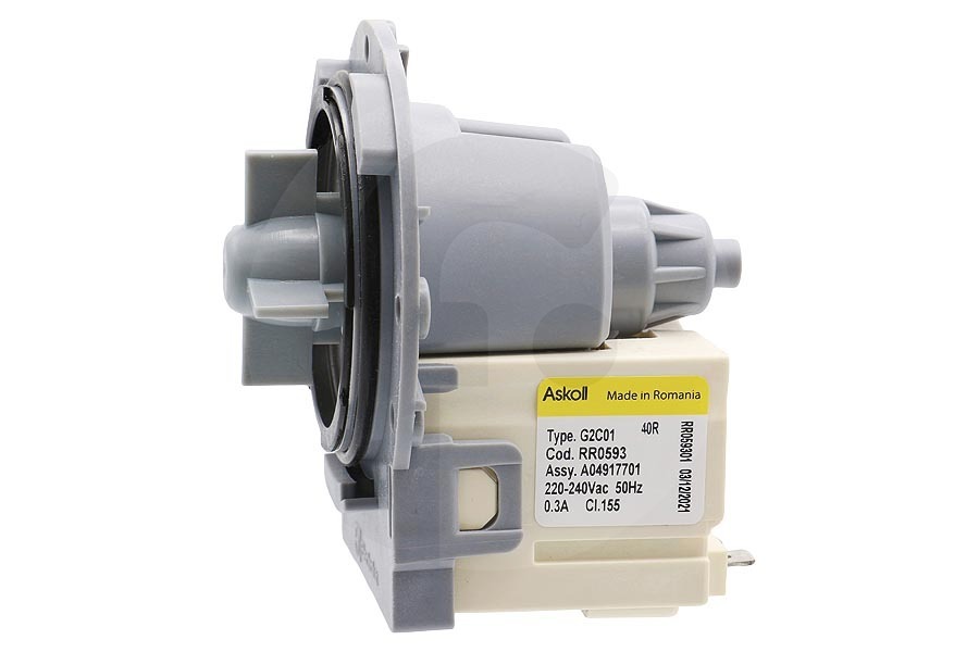 AEG Lavadora Bomba de drenaje AEG 140049177011 Lavadora adecuado para entre otros EWT1264IK, LP7450