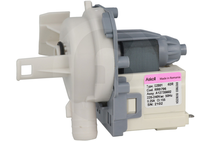 Electrolux AEG Lavadora Bomba para lavadora 140053762013 apto para entre otros L60JUBI, EW8F148B