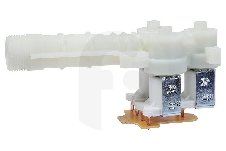 AEG Lavadora Válvula de entrada (3 vías) válvula magnética para AEG, Electrolux y otros lavadora 8996452382808 adecuado para entre otros Serie 500-800