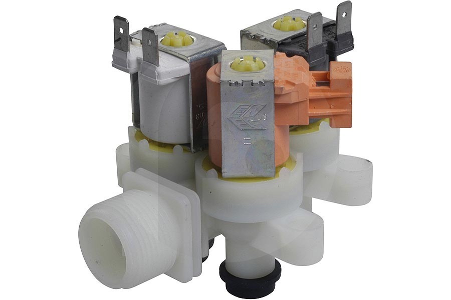 AEG Lavadora Válvula (triple) pour AEG, Electrolux y otros lavadora 4071360194 adecuado para entre otros lavamat 72 738,
