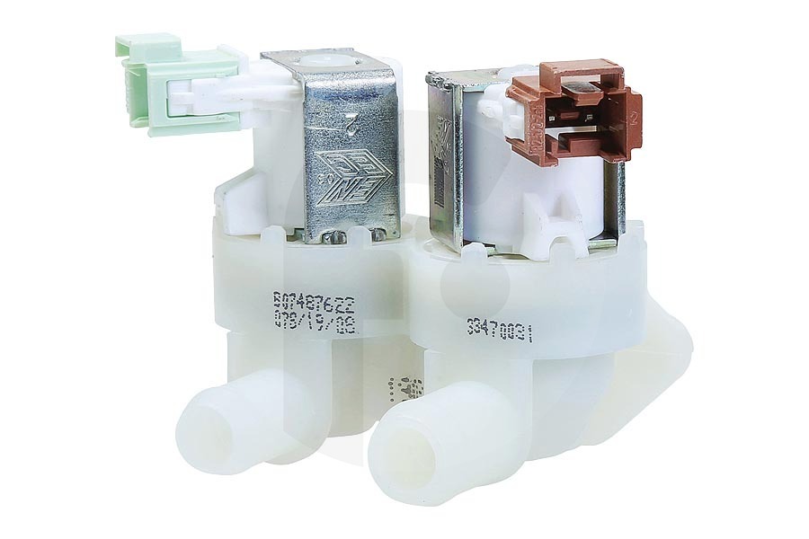 Electrolux Lavadora Válvula de entrada (válvula eléctrica, caudalímetro) en ángulo para, entre otros, AEG lavadora 8074876221