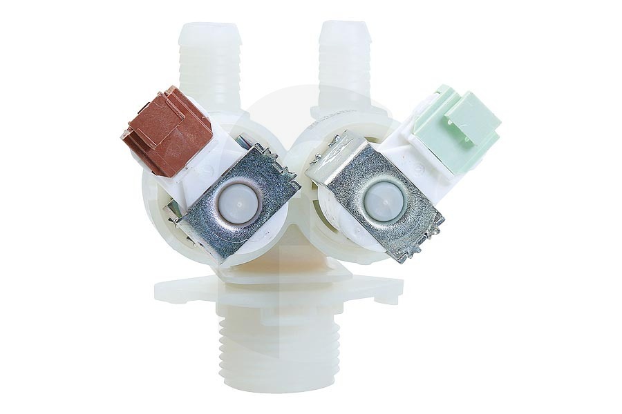 Electrolux Lavadora Válvula de entrada (válvula eléctrica, caudalímetro) en ángulo para, entre otros, AEG lavadora 8074876221