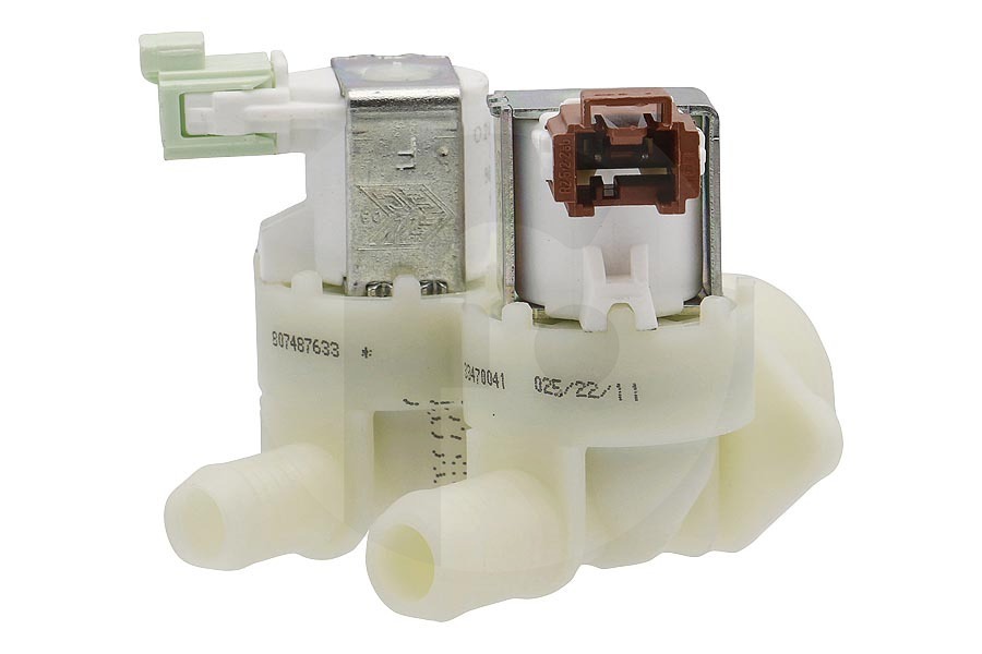 Electrolux Lavadora Válvula de entrada (caudalímetro) en ángulo para AEG, Electrolux y otros lavadora 8074876221