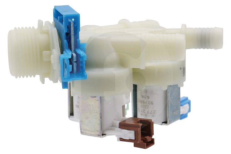 Electrolux Lavadora Válvula de entrada (electroválvula, caudalímetro) de 3 vías recta para AEG, Electrolux y otros lavadora 1325188207