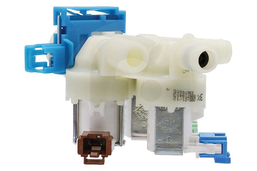 Electrolux Lavadora Válvula de entrada (electroválvula, caudalímetro) de 3 vías recta para AEG, Electrolux y otros lavadora 1325188207