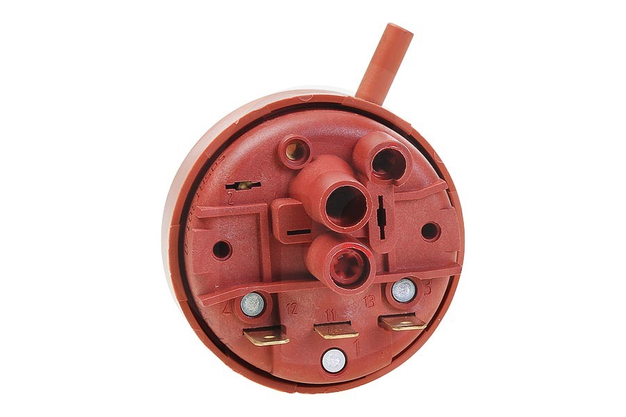 AEG Lavadora Regulador de nivel (presostato, interruptor de nivel) sensor de presión para AEG, Electrolux y otros lavadora 1528189028 adecuado para entre otros F50742, ZDT101, F40010IM