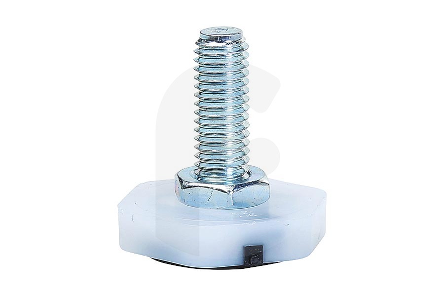 Indesit 592385, C00592385 Lavadora Pie regulable (pie ajustable, altura 23mm) lavadora 296866 adecuado para entre otros WIXL86EU, IWD6125EU, FMF823EU