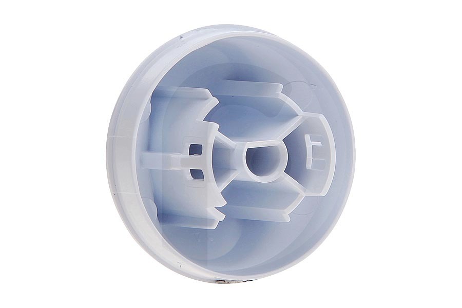 Indesit Lavadora Perilla (perilla del temporizador, perilla giratoria, perilla de control) del temporizador blanco para, entre otros, Ariston lavadora C00299584, 299584