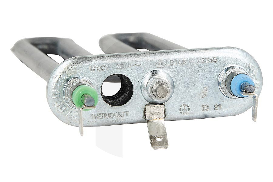 Indesit Lavadora Resistencia -1700W derecha (agujero) para Ariston, Hotpoint y otros lavadora 255452