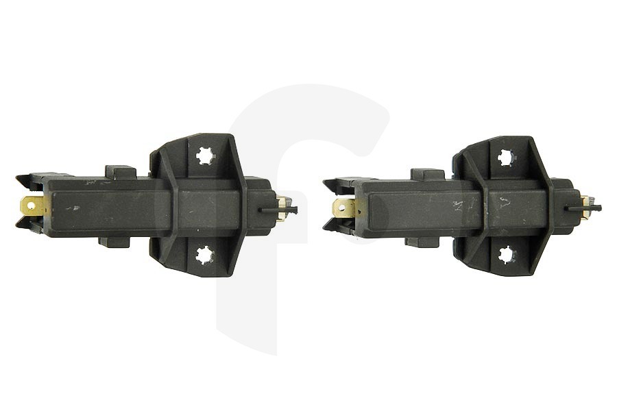 Whirlpool Lavadora Escobillas de carbón (escobilla de carbón) en el soporte con pieza lateral para Bauknecht y otros lavadora 481236248004 adecuado para entre otros WA-9430-9650-9882 Allure