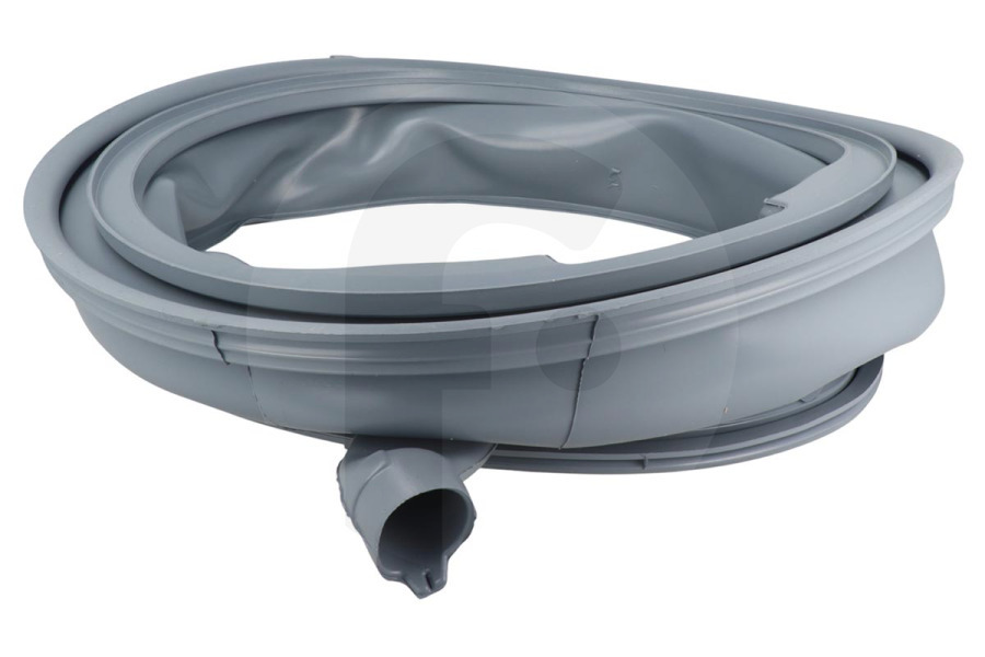 Balay Lavadora Junta de la puerta (sello de la puerta, junta de goma) con boquilla para, entre otros, Bosch, Siemens lavadora 00772658, 772658 adecuado para entre otros WAS28440, WM14S442