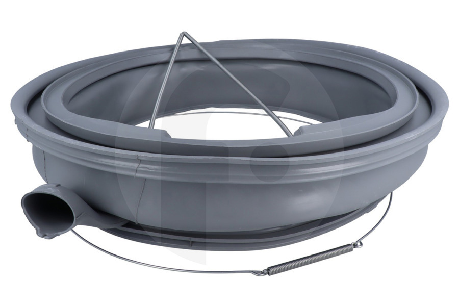Balay Lavadora Junta de la puerta (sello de la puerta, junta de goma) con boquilla para, entre otros, Bosch, Siemens lavadora 00686004, 686004 adecuado para entre otros WM14Q36NL, WAQZ28390