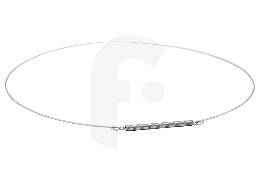 Balay Lavadora Anillo de compresión (anillo de tensión, anillo de fijación) en la parte delantera de la goma para Bosch, Siemens y otros lavadora 670743, 00670743 adecuado para entre otros WM12P260GC, WAS24743OE, WM12P369EE