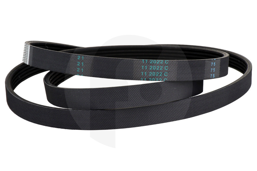 Sharp Lavadora Correa Poly-V para lavadora 439490, 00439490 adecuado para entre otros WFXI2840, WFL2862, WFLI2440