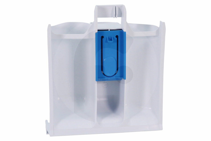 Constructa Lavadora Portadetergente (unidad, cajón detergente) para Bosch, Siemens y otros lavadora 12043842 adecuado para entre otros WM14N0G0, WAN28261FG, WAN28242NL