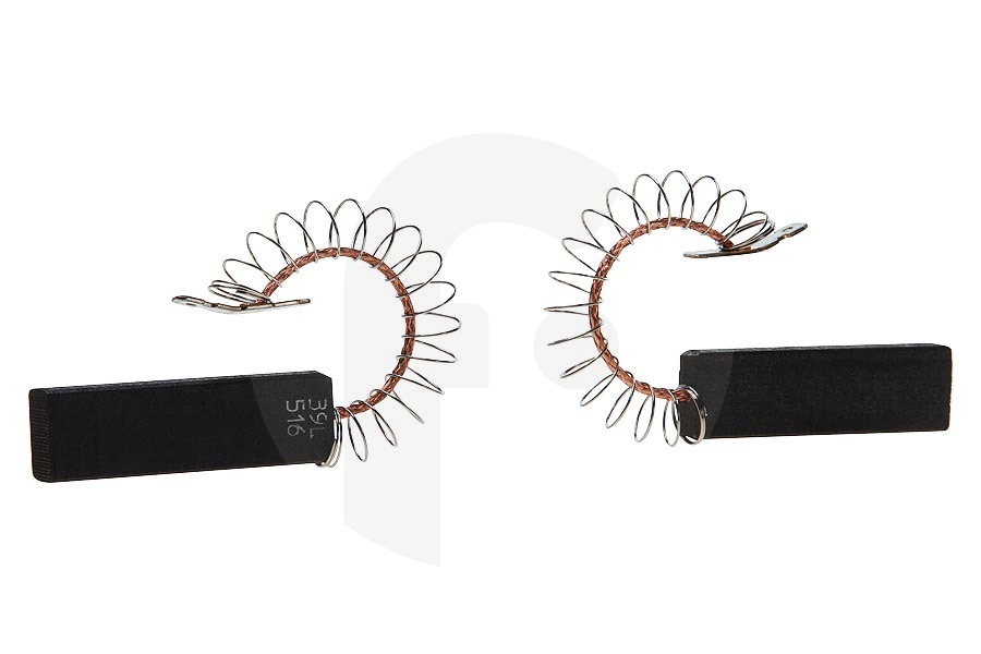 Sharp Lavadora Escobillas de carbón para lavadora 616505, 00616505 adecuado para entre otros WAE1816, WM12E16, WAE2849