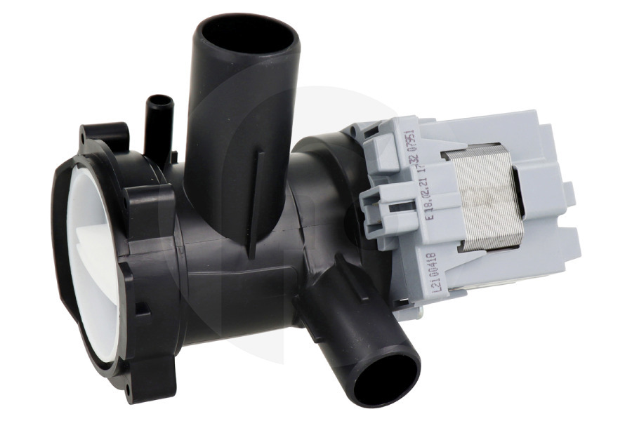 Constructa Lavadora Bomba de desagüe (bomba del agua) completa para Bosch, Siemens y otros lavadora 145787, 00145787 adecuado para entre otros WM54850NL Askoll