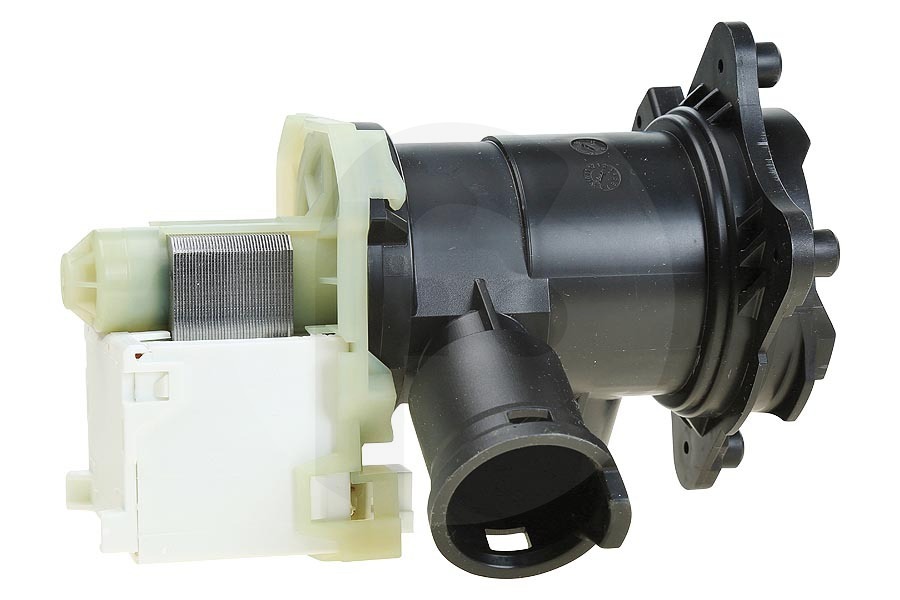 Balay Lavadora Bomba de drenaje (bomba, bomba de agua, bomba de drenaje de agua, bomba de desagüe) completa con carcasa de filtro y filtro para, entre otros, Bosch, Siemens lavadora 00145777, 145777