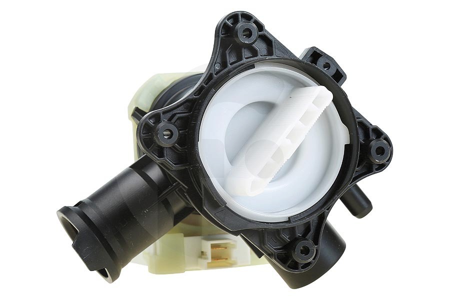 Balay Lavadora Bomba de drenaje (bomba, bomba de agua, bomba de drenaje de agua, bomba de desagüe) completa con carcasa de filtro y filtro para, entre otros, Bosch, Siemens lavadora 00145777, 145777