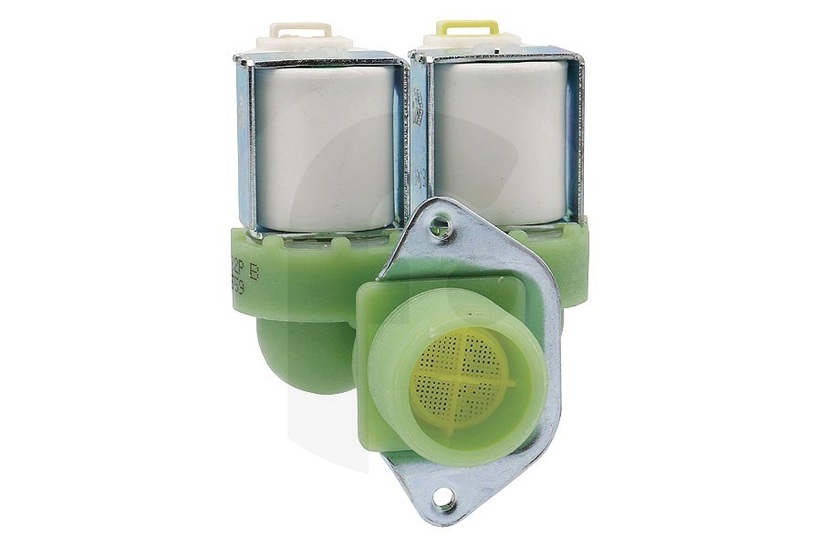 Hisense Lavadora Válvula de entrada (válvula eléctrica, caudalímetro) de 2 vías recta para Gorenje y otros lavadora 587559 adecuado para entre otros W1EI71S3, WA62S3, WFGA10141VM