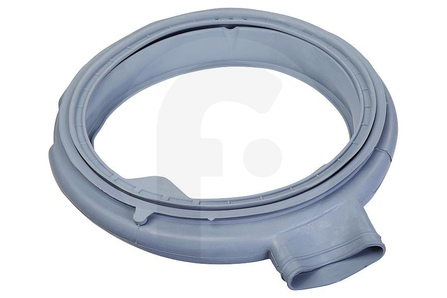 Indesit Lavadora Goma (goma de la puerta, fuelle de la escotilla, sello de la escotilla) ovalada con boquilla para Indesit y otros lavadora 303521, C00303521 adecuado para entre otros PWDE81473WEU, WDG8640BEU, FDG9620EU