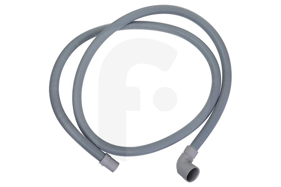 Indesit Lavadora Tubo de evacuación de ángulo para Indesit y otros lavadora 303360, C00303360 adecuado para entre otros EWD61052WEU, RPD1047DDEU, WWDC9716